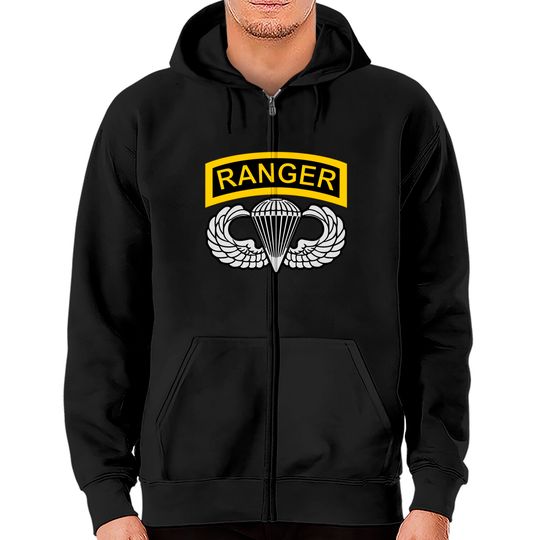 Airborne Ranger Zip Hoodies