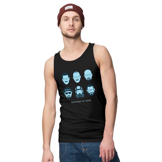 ALL HAIL HEISENBERG (blue) - Breaking Bad - Tank Tops