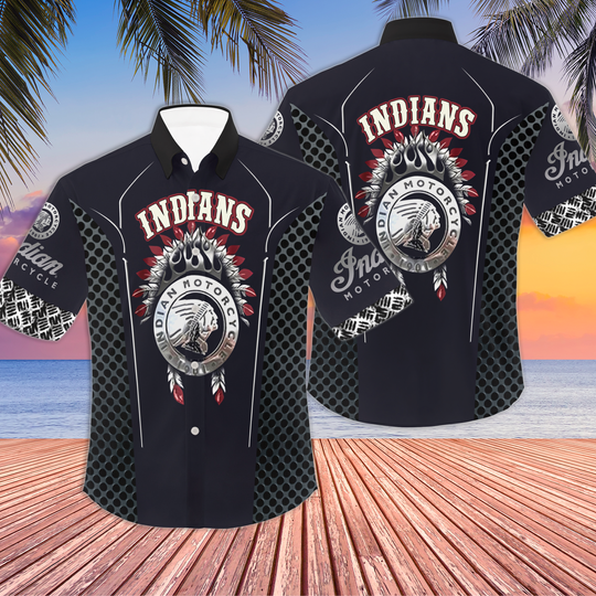 Motorcycle - Men's 3D Hawaiian shirt