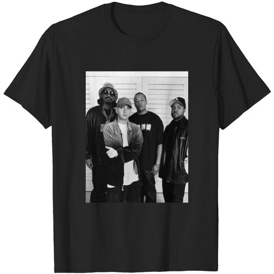 Eminem Dr Dre Ice Cube And Snoop Dogg Rap Legend Vintage 90s Shirt