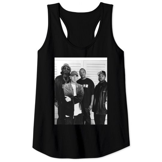 Eminem Dr Dre Ice Cube And Snoop Dogg Rap Legend Vintage 90s Tank Tops