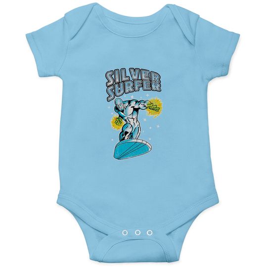 Vintage Silver Surfer - Silver Surfer - Onesies