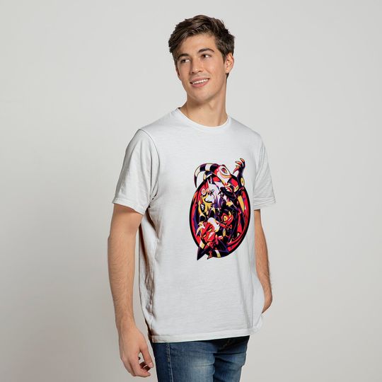 Hazbin Hotel Merch Helluva Boss Group T-shirt