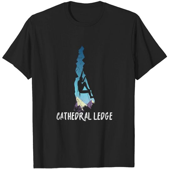 Discover Vintage Cathedral Ledge Mountain Climbing T-shirt