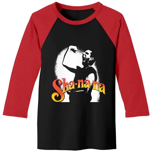Sha Na Na - Featuring Bowzer - 1950s - Baseball Tees