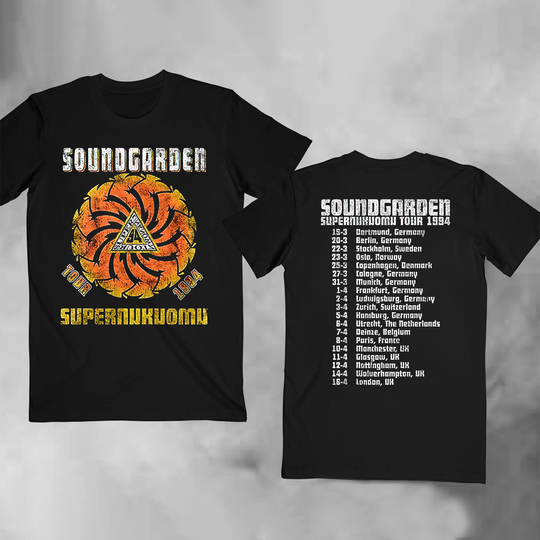 Soundgarden Unisex Tee: Superunknown Tour '94