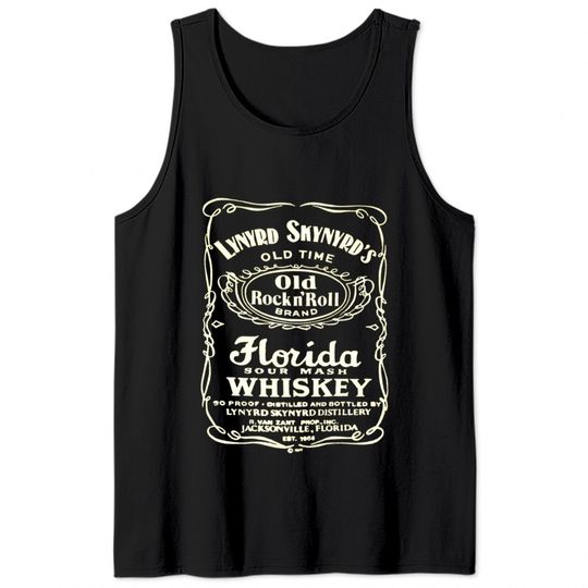 classic rocks - Lynyrd Skynyrd - Tank Tops