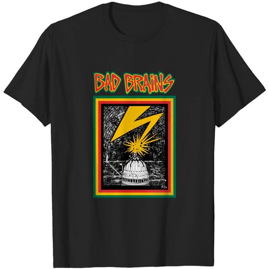 Grey Bad Brains Tee T-Shirt