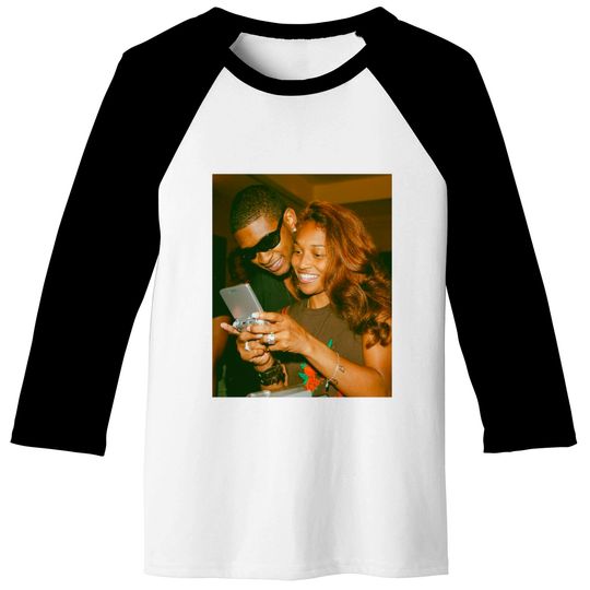 Usher Chilli Baseball Tees / OMG Shirt / Aesthetic Premium Unisex Baseball Tees