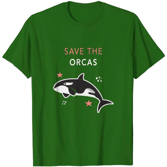 Animal - save the orcas - animal rights activis T-shirt