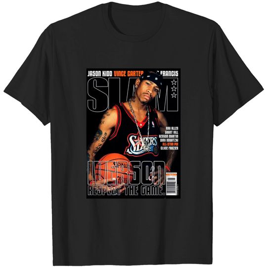 Allen Iverson Slam Shirt