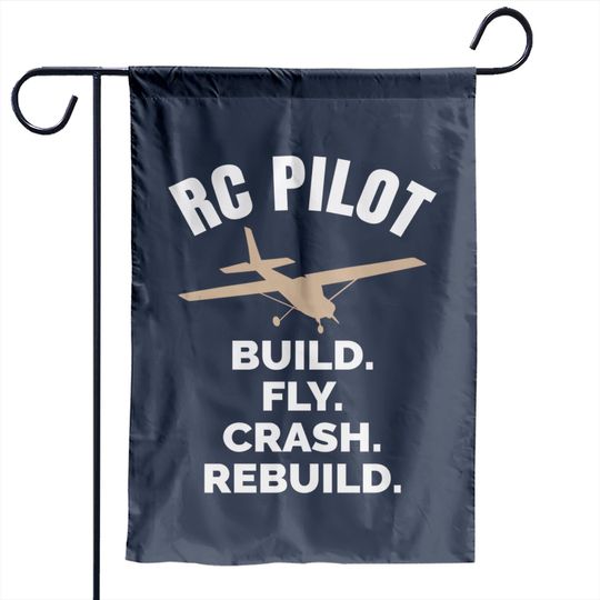 RC Pilot Model Airplane Model - Rc Airplane - Garden Flags