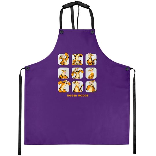 Disney Tigger Moods Cute Face Winnie The Pooh Unisex Gift Aprons