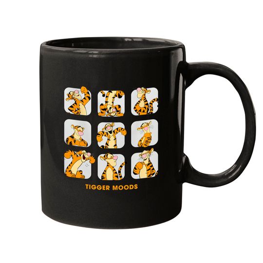 Disney Tigger Moods Cute Face Winnie The Pooh Unisex Gift Mugs