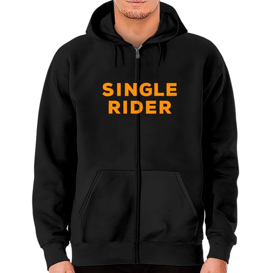 Discover Single Rider - Disney - Zip Hoodies