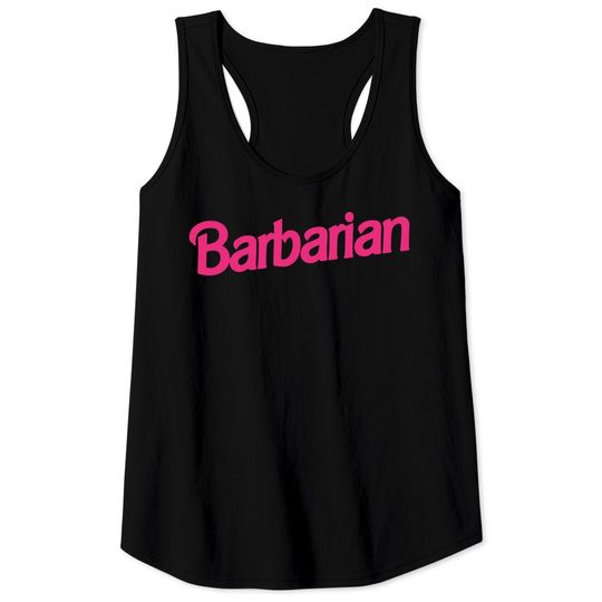 Barbarian Tank Tops, Barbarian Barbie Tank Tops, Barbarian D&D Tank Tops, Dungeons and Dragons Tank Tops