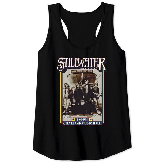 Stillwater Band Tank Tops, Almost Famous Movie Band Tour Tank Tops