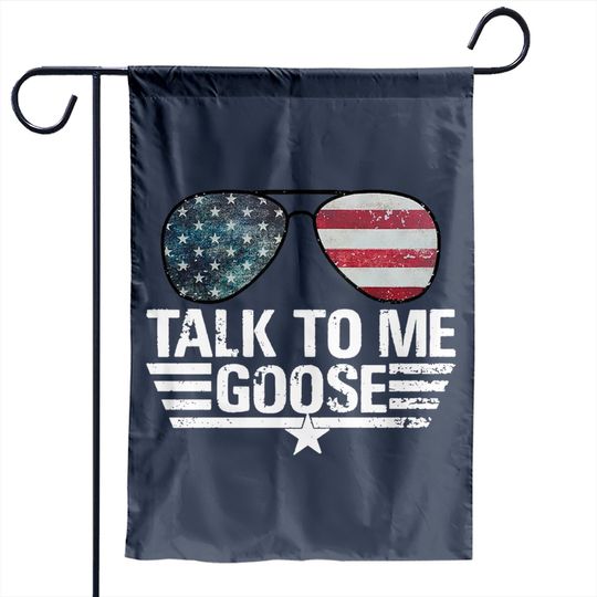Talk To Me Goose Garden Flags