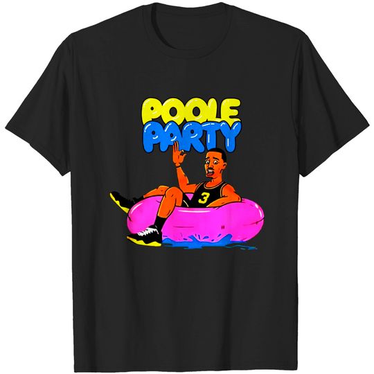 Jordan Poole Party Shirt, Poole Party Shirt, Warriorsworld Poole Party T Shirt