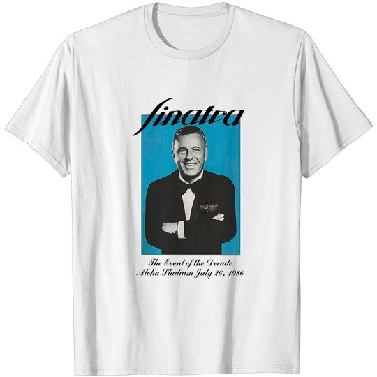 Vintage Frank Sinatra 80's Shirt, Hailey Baldwin Frank Sinatra Shirt, Frank Sinatra 1986 Shirt