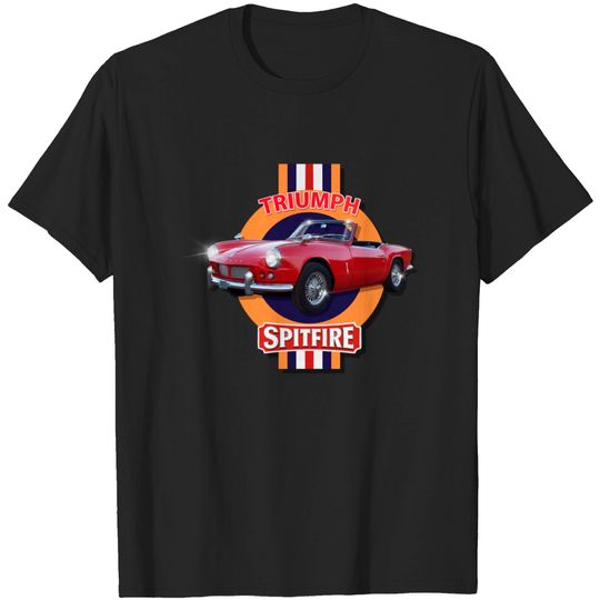 The Gorgeous Triumph Spitfire Sports Car - Spitfire - T-Shirt
