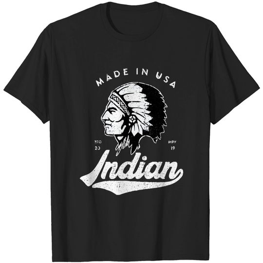 Discover Indian Motorcycles, distressed - Indian Motorcycles - T-Shirt