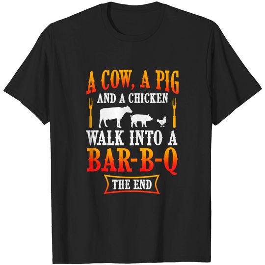 Discover Barbecue BBQ Joke GIft For Grill Master Chef Shirt T-shirt