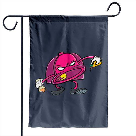 taco bell rampage Garden Flags