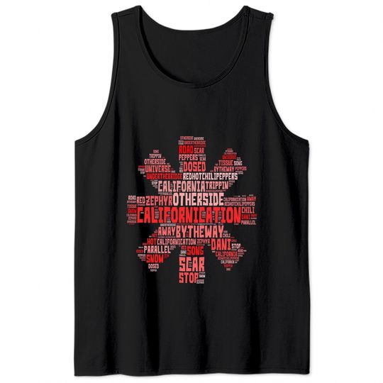 transparent red hot chili peppers Tank Tops