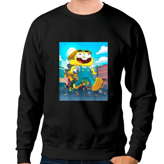 Disney Big City Greens Cricket Exclusive Sweatshirts Unisex Sweatshirts