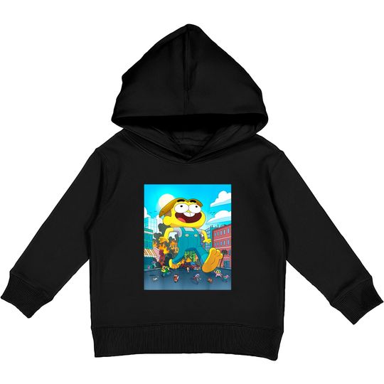 Disney Big City Greens Cricket Exclusive Kids Pullover Hoodies Unisex Kids Pullover Hoodies