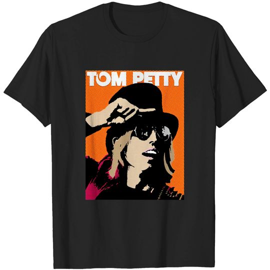 tom petty style pop art - Tom Petty - T-Shirt