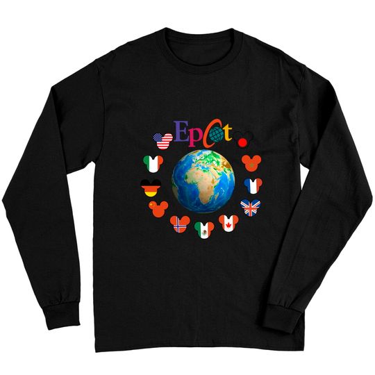 Epcot World Traveler List Of Epcot Countries Disney Matching Family 2022 Long Sleeves