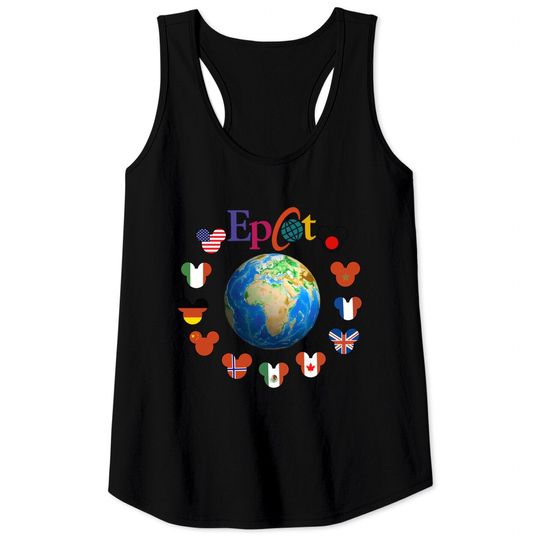 Epcot World Traveler List Of Epcot Countries Disney Matching Family 2022 Tank Tops