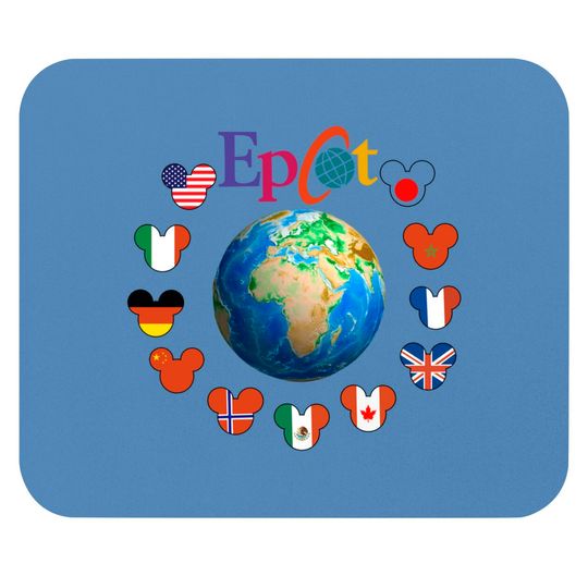 Epcot World Traveler List Of Epcot Countries Disney Matching Family 2022 Mouse Pads