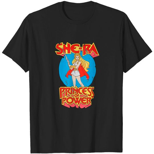 Womens Charcoal She Ra Princess of Power Fitted T Shirt