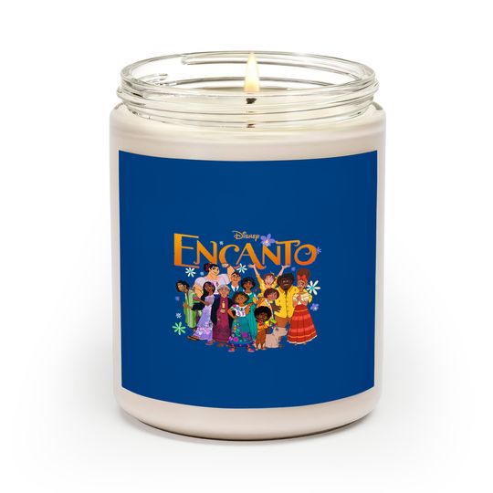 Family Group Portrait Encanto Disney Scented Candles