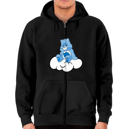 Grumpy Care Bear Premium Zip Hoodies