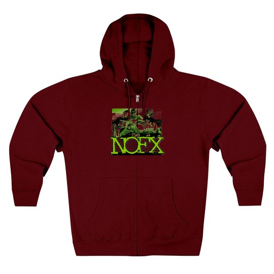 N O F X - Nofx - Zip Hoodies