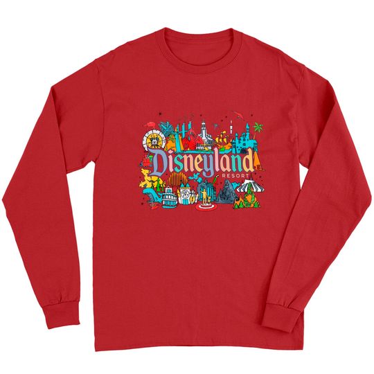 Disneyland Long Sleeves, Walt disneyworld Long Sleeves