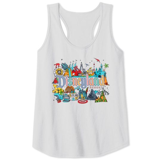 Disneyland Tank Tops, Walt disneyworld Tank Tops