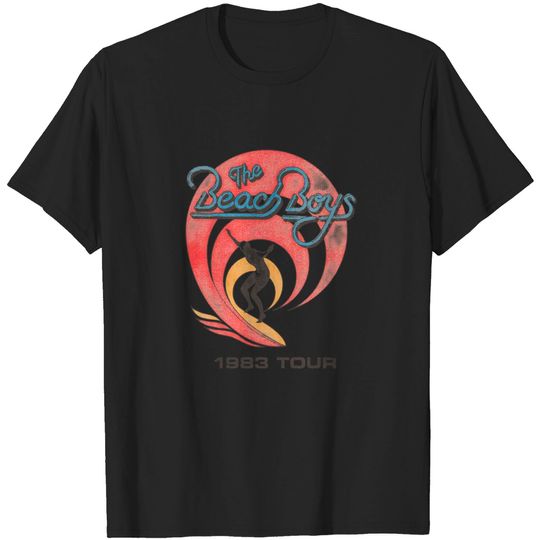 Discover The Beach Boys Unisex Tee: 1983 Tour