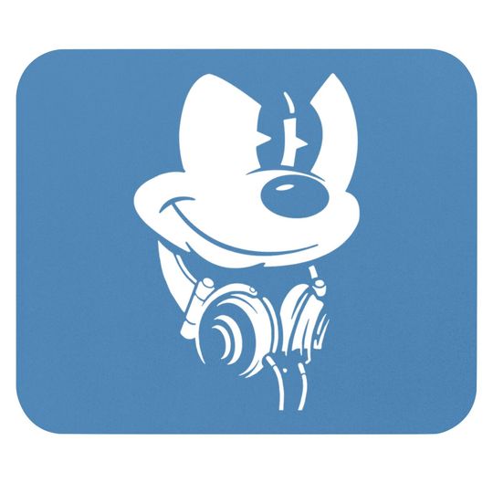 Mickey Mouse Headphones Hip Hop Style Disney Mouse Pads