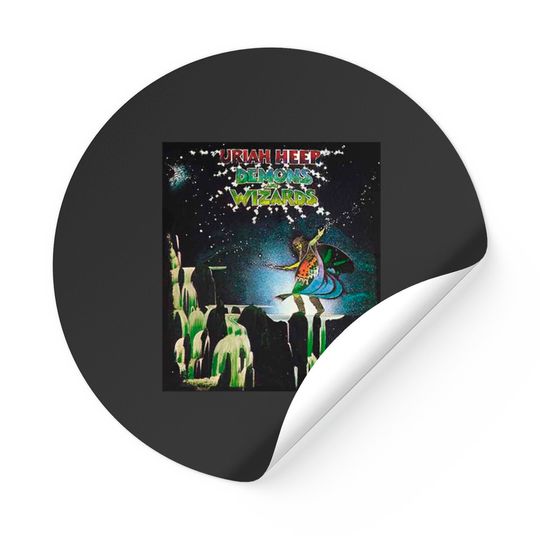Discover Uriah Heep Unisex Stickers: Demons And Wizards