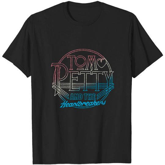Tom Petty & The Heartbreakers Unisex T-Shirt: Circle Logo
