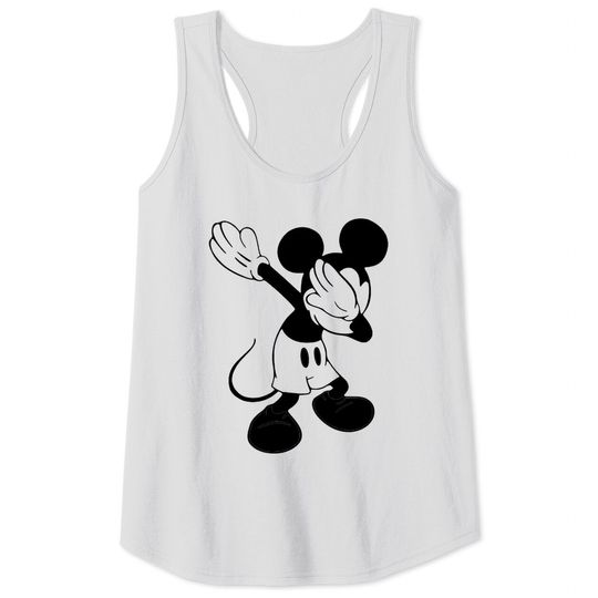 Dabbing Mickey Tank Tops , Mickey Ears ,Disney Tank Tops