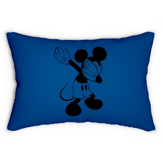 Dabbing Mickey Lumbar Pillows , Mickey Ears ,Disney Lumbar Pillows