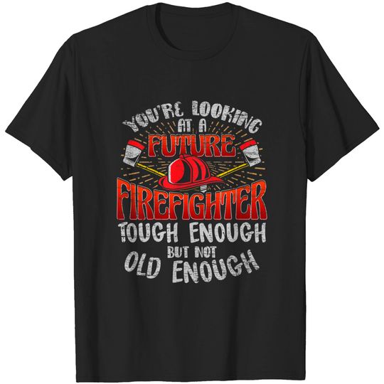 Discover Future Firefighter T shirt