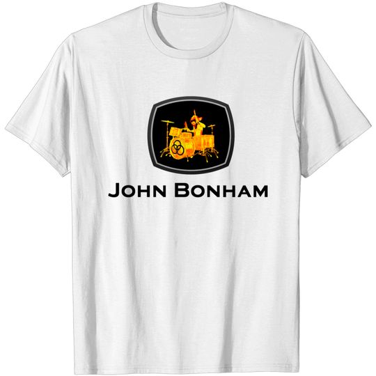 Discover drummer bonham led band logo T-shirt
