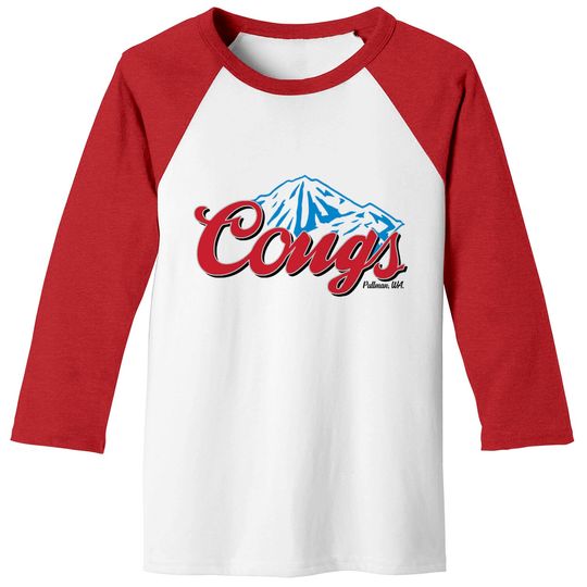 WSU Cougs light - Blue - Wsu Cougs Light - Baseball Tees